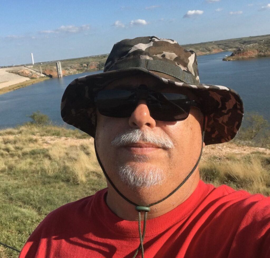 Selfie at Lake Meredith