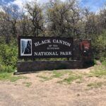 Black Canyon of the Gunnison Entrance Sign