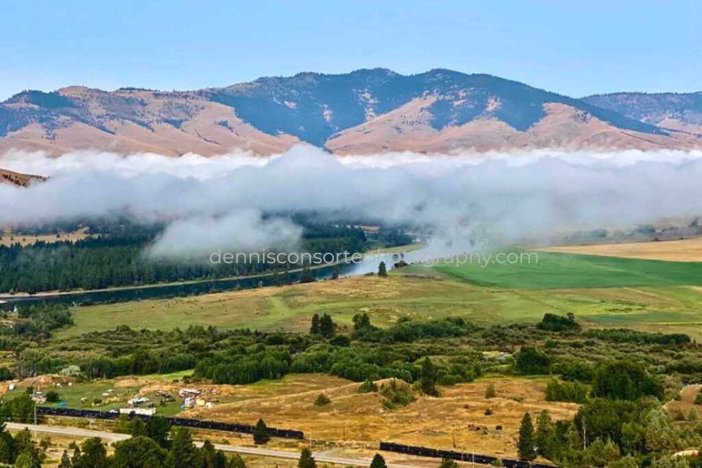 Photo of Clouds Over Flathead River