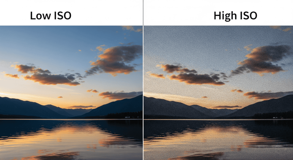 Illustration of ISO in Photography