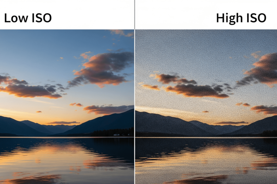 Illustration of ISO in Photography