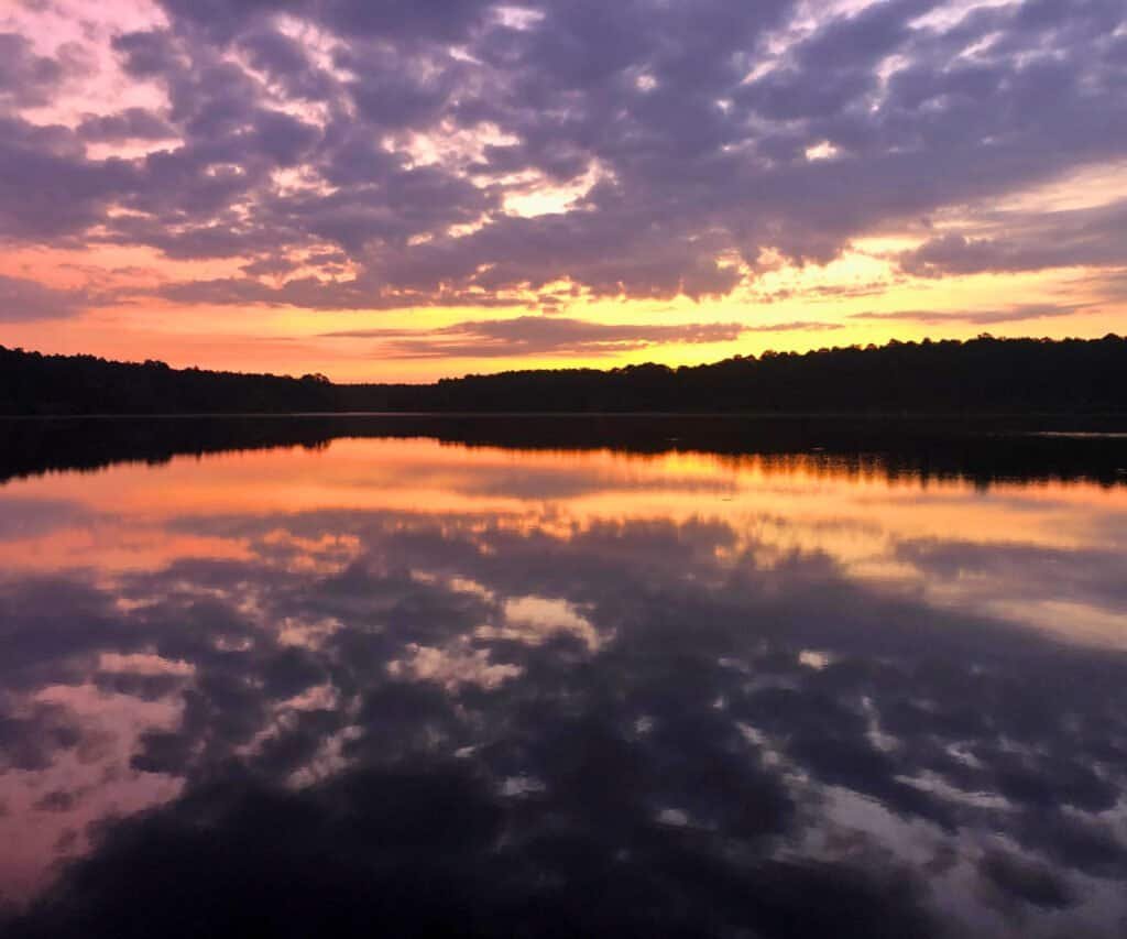 Sunrise Over Bear Lake Photo